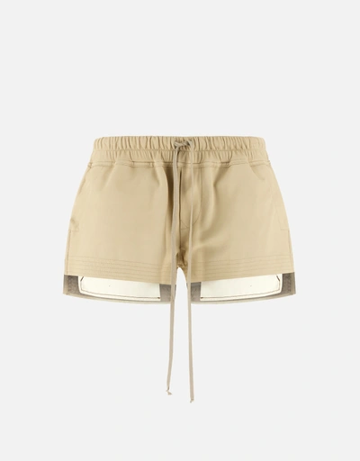 Rick Owens フォグボクサーラムレザーショーツ (すべての新品) IFCHIC.COM
