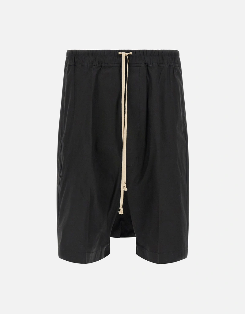 Rick Owens Men's Rick S Podsコットンポプリンロークロッチバミューダ