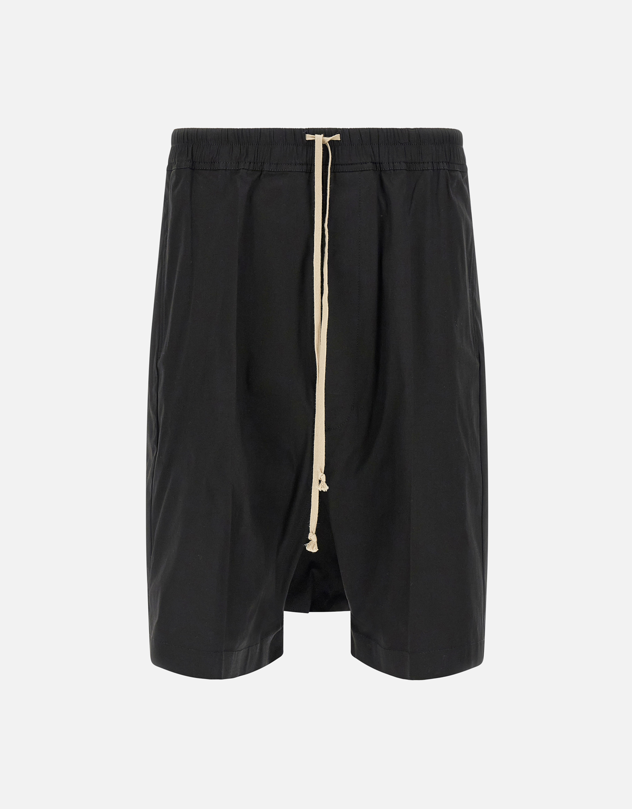 Rick Owens Men's Rick S Podsコットンポプリンロークロッチバミューダ Rick Owens Men's Rick S Podsコットンポプリンロークロッチバミューダ