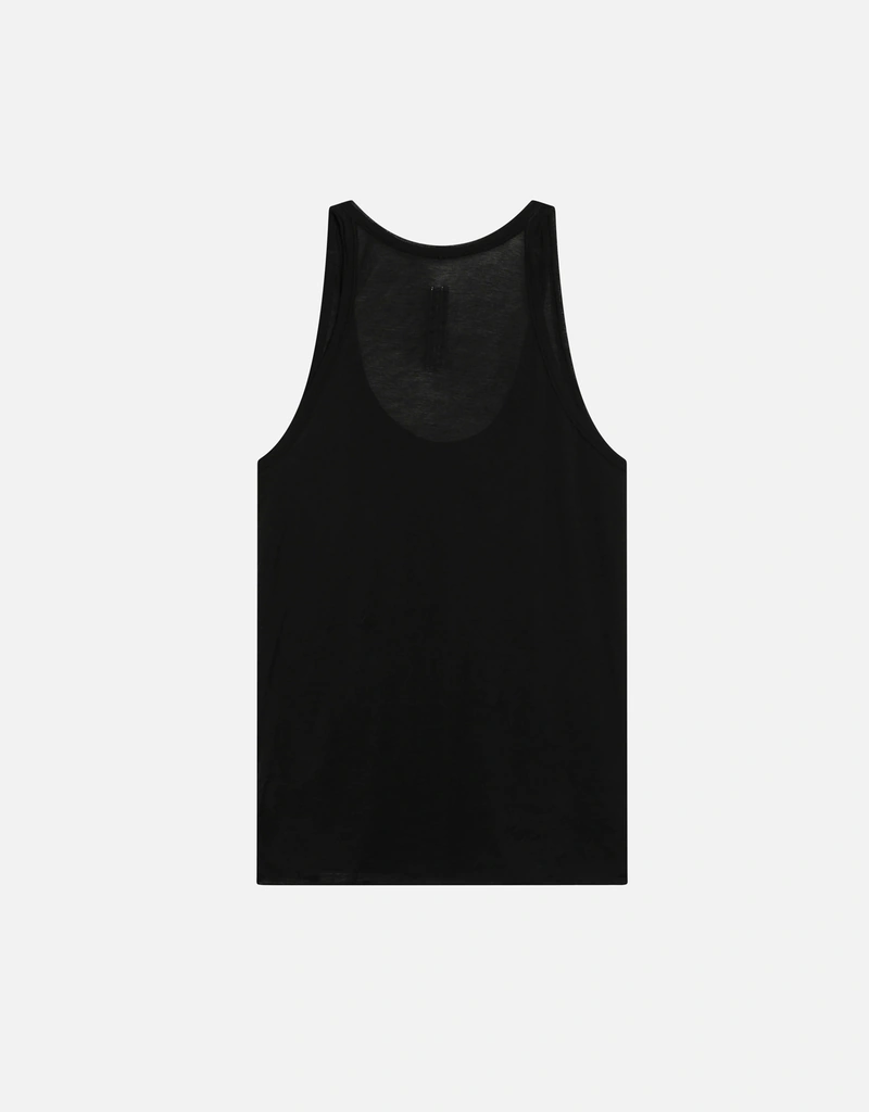Rick Owens ブラックPonyタンクトップ軽量コットン (トップス) IFCHIC.COM