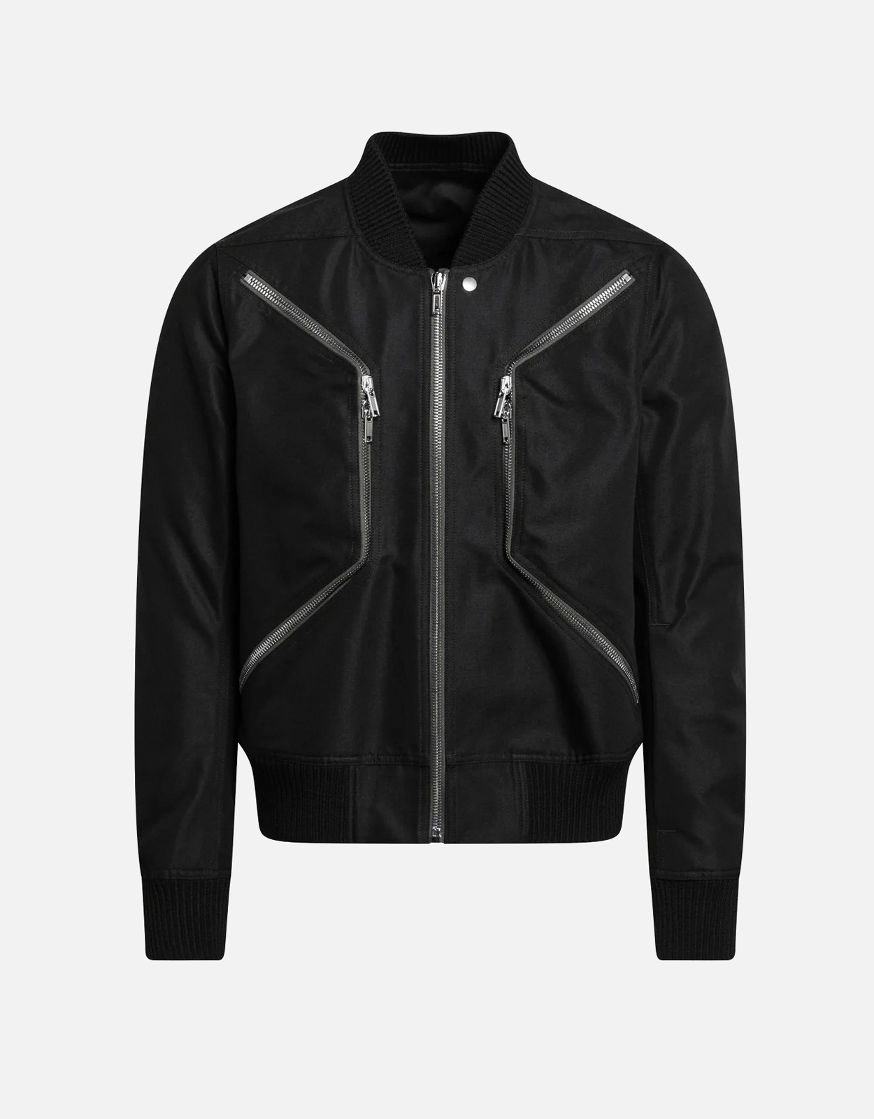 Rick Owens ハイザー フライト 綿38%ナイロン混合 ジップアップ
