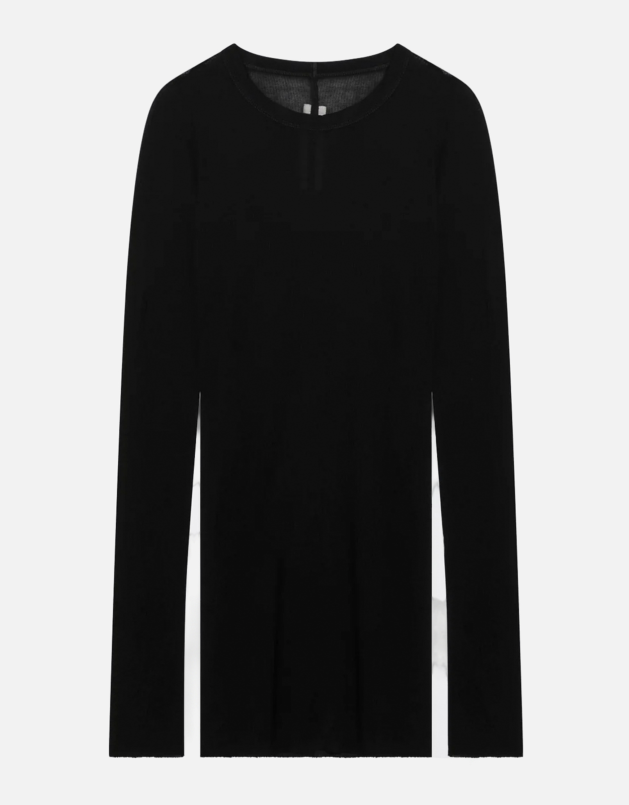Rick Owens Collection Cotton Fitted Long Sleeve T Shirt (Tops