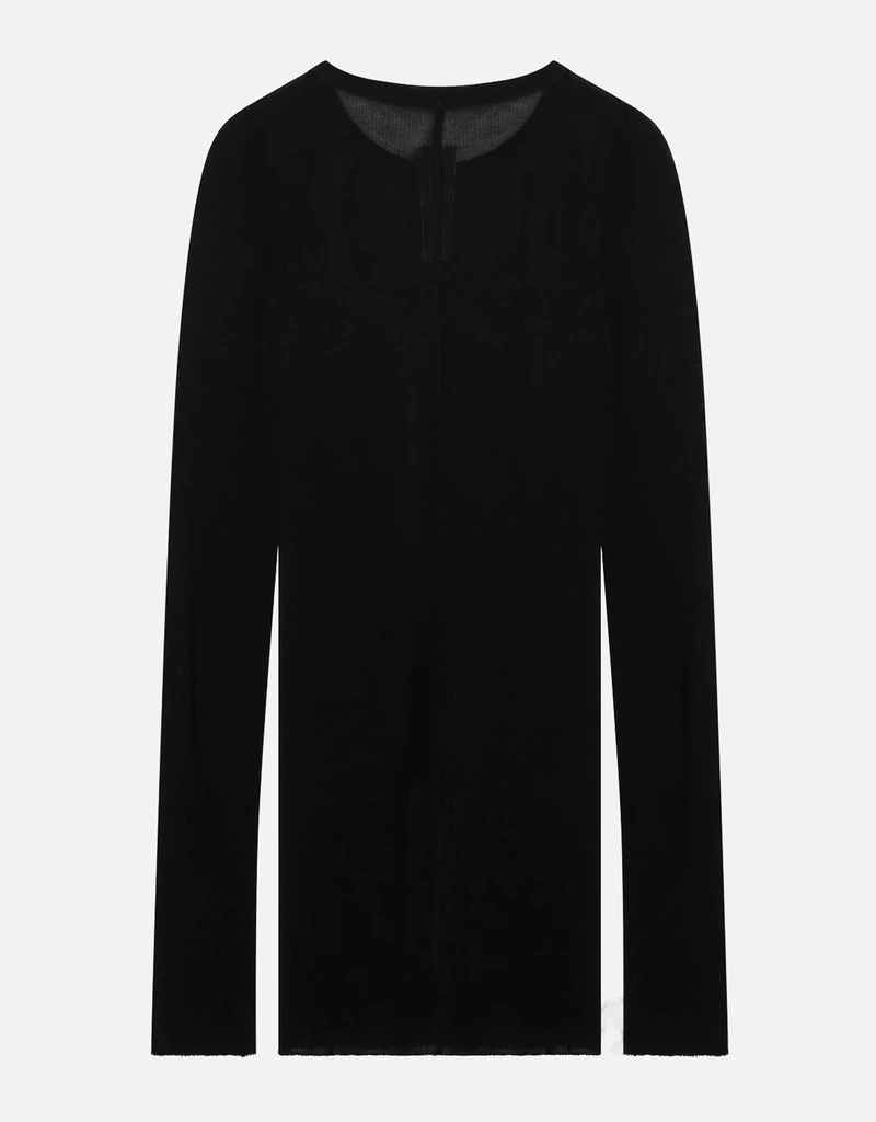 Rick Owens コットンフィット長袖Tシャツ (トップス) IFCHIC.COM