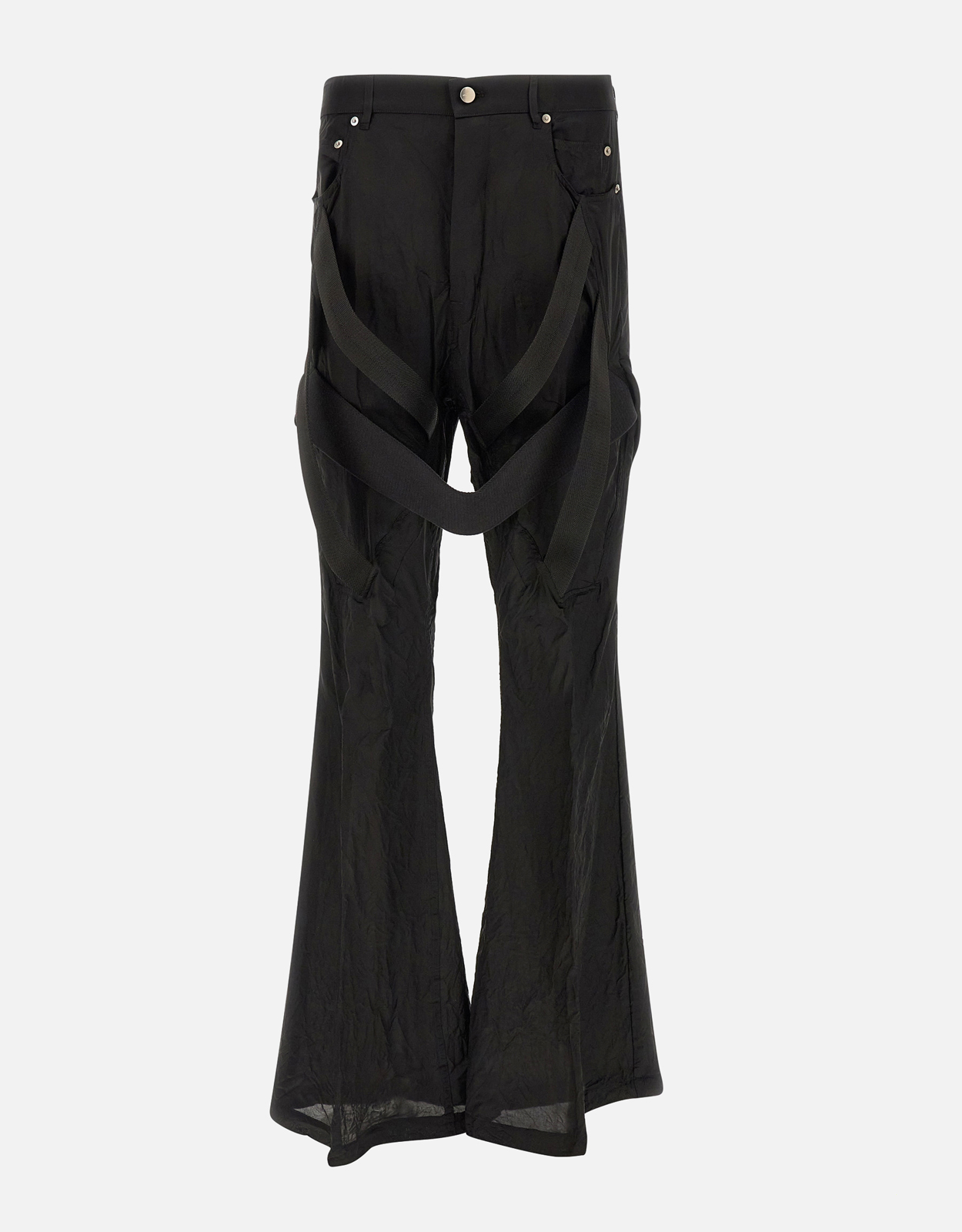 Rick Owens Men's Megastrapped Bolans Slim Pants - 23　Rick Owens メンズ メガストラップ ボーランズ スリム パンツ - 23 Rick