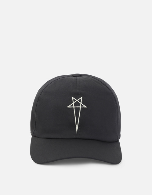 Rick Owens メンズ Drkshdw コットン ベースボールキャップ (すべての