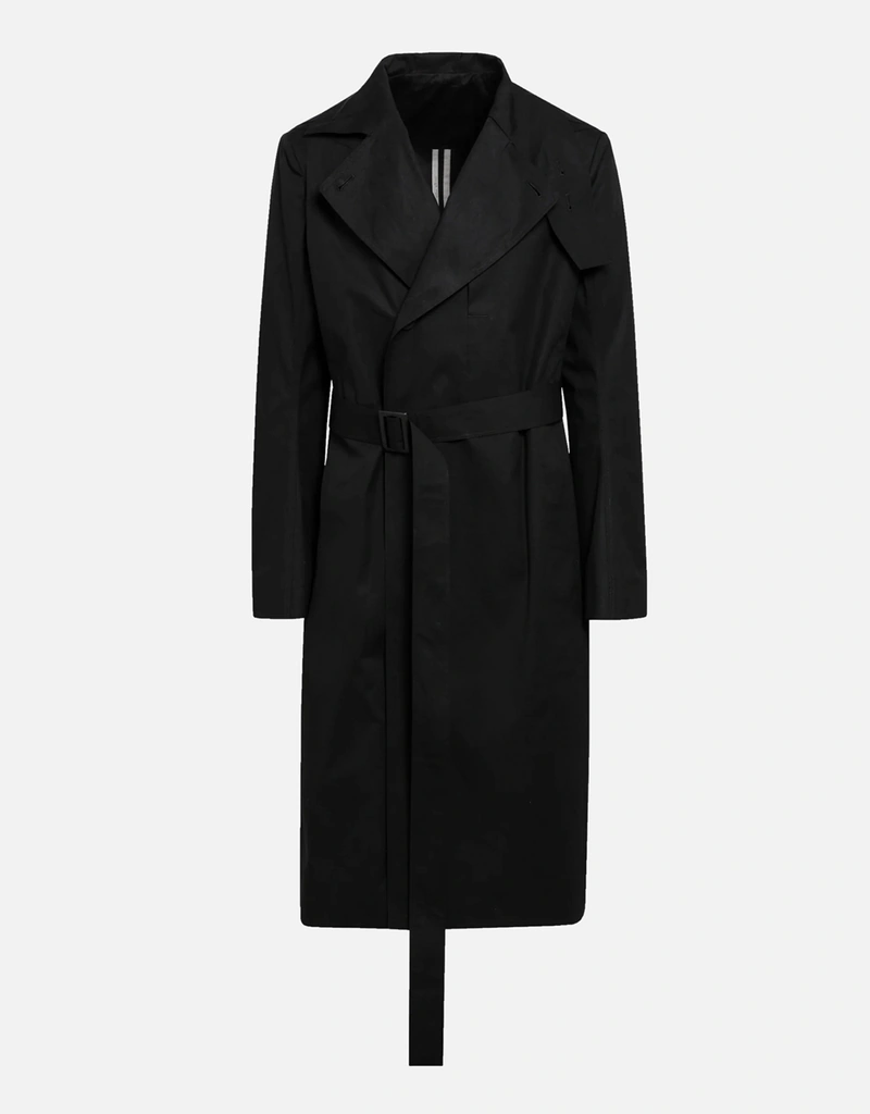 Rick Owens メンズマストドンコットントレンチコート (すべての新品