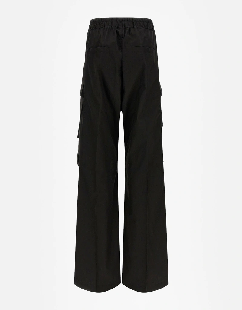 Rick Owens Cargobelas ワイドパンツ ブラック サイズ52 Rick Owens Cargobelasコットンロークロッチワイドパンツ (すべての