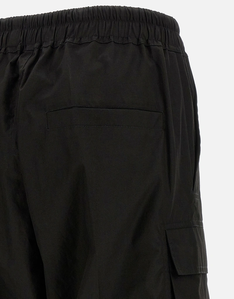 Rick Owens Cargobelasコットンロークロッチワイドパンツ (すべての