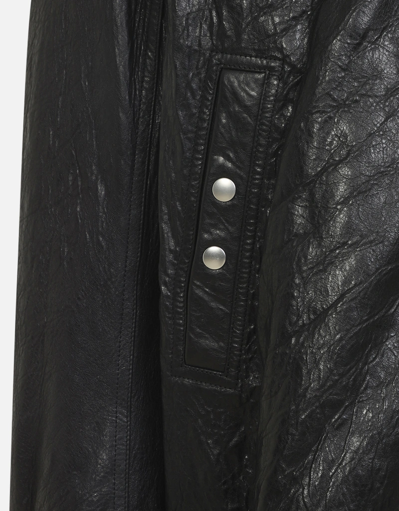 Rick Owens メンズラムレザークラシックフライトジャケット (すべての