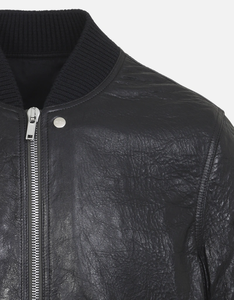 Rick Owens メンズラムレザークラシックフライトジャケット (すべての