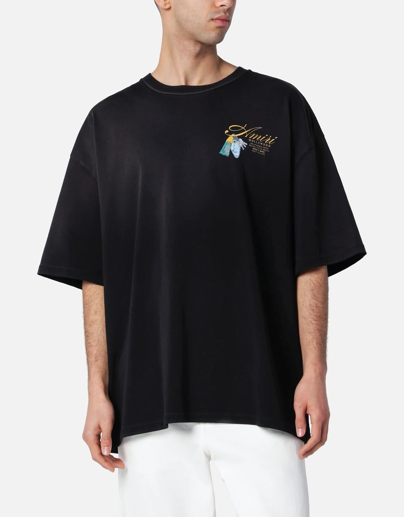 Amiri メンズ コットン T-Shirt (トップス) IFCHIC.COM