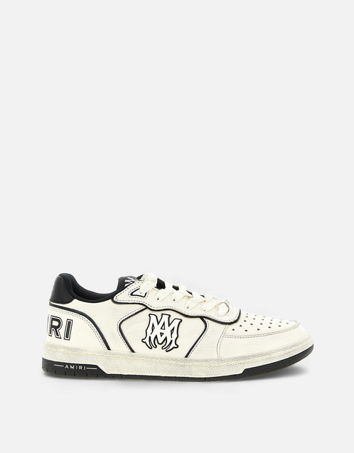 Amiri Men's Newport Leather Patinated Two-Tone Sneakers () IFCHIC.COM