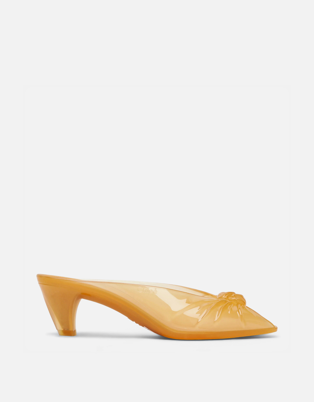 Chlo Jelly TPU Bow Mules - IT 36