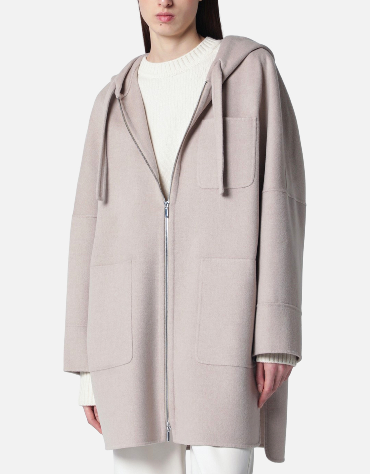 Max Mara sfinge ウールフーディー 新品タグ付き Max Mara（マックスマーラ） ニット パーカー トップス SFINGE