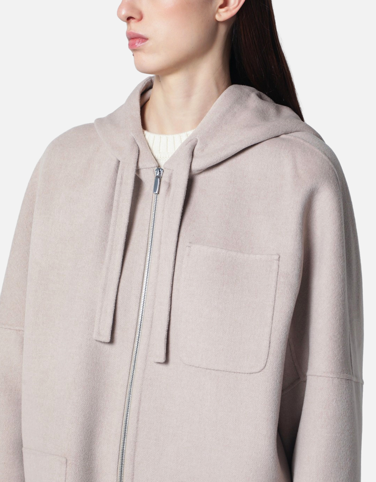 Max Mara sfinge ウールフーディー 新品タグ付き Max Mara（マックスマーラ） ニット パーカー トップス SFINGE