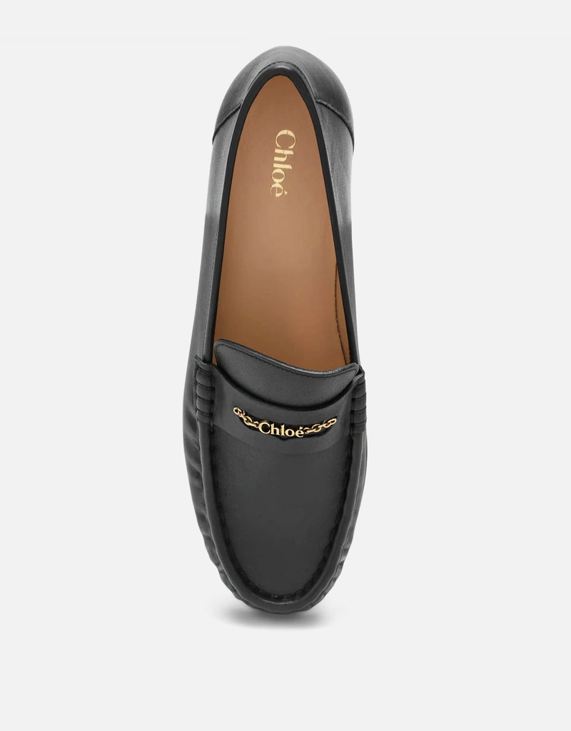 Chloé カーフレザー ローファー (すべての新品) IFCHIC.COM