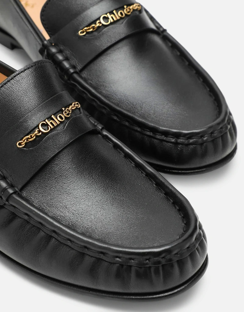 Chloé カーフレザー ローファー (すべての新品) IFCHIC.COM