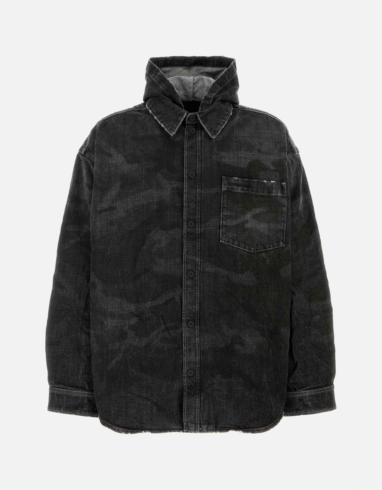 Balenciaga メンズ ブラック デニム ジャケット (すべての新品) IFCHIC.COM