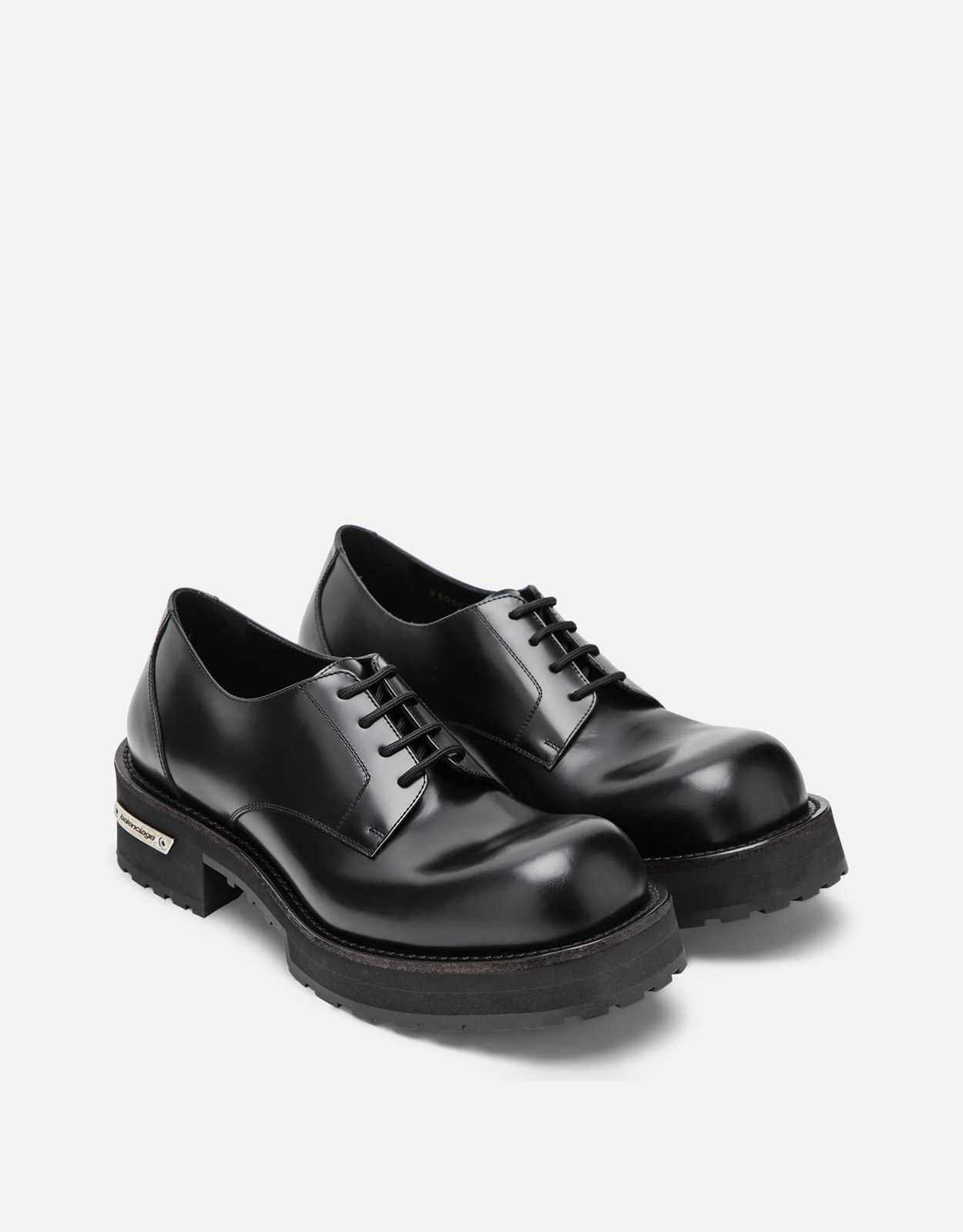 Balenciaga メンズカーフスキンベノムダービーシューズ (すべての新品