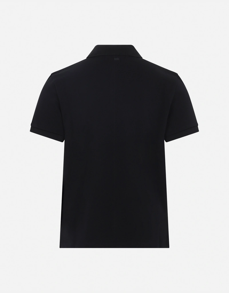 AMI Paris メンズ Ami De Coeur コットン ポロシャツ (すべての新品