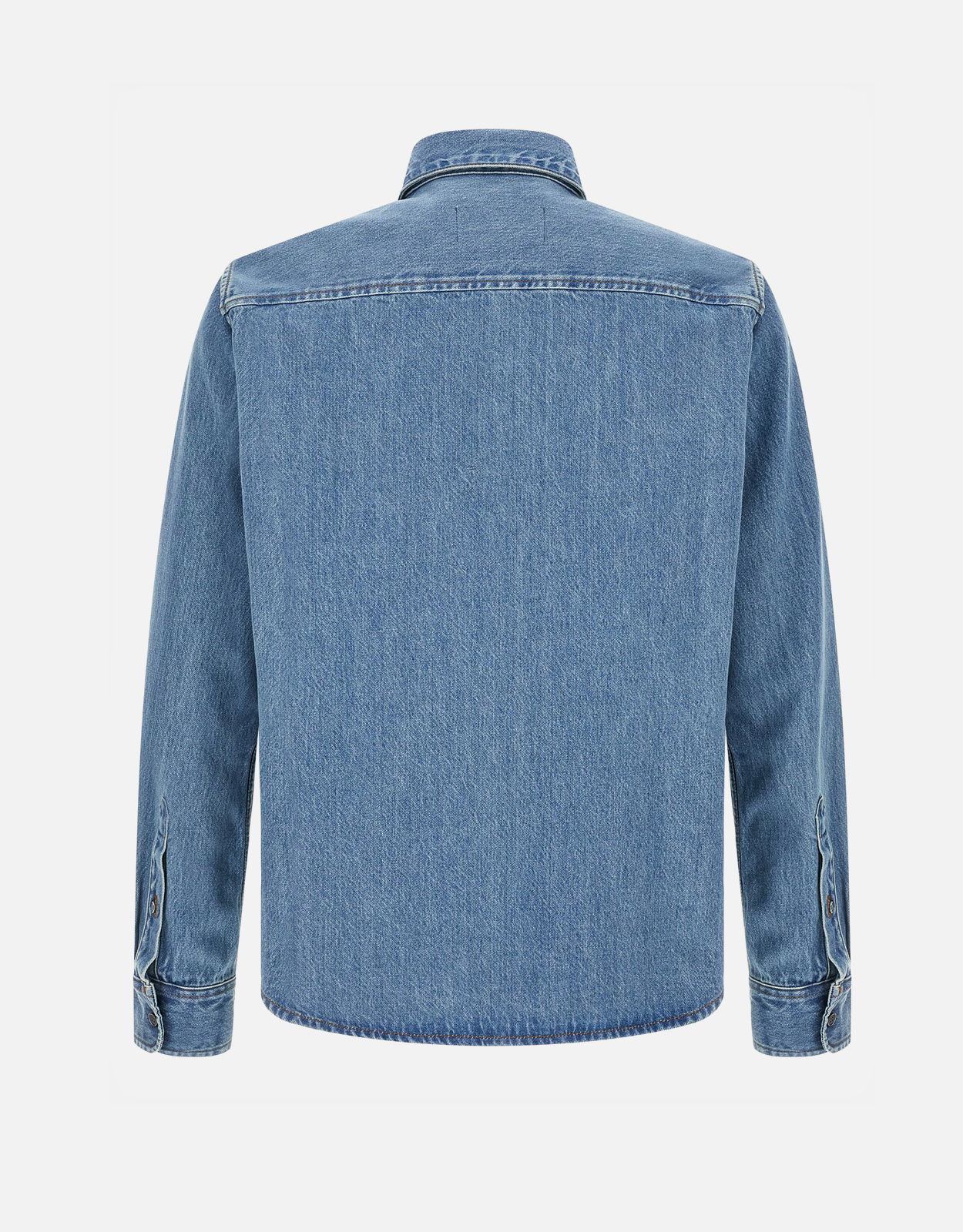 AMI Paris ブルー デニム Ami De Coeur シャツ (トップス) IFCHIC.COM