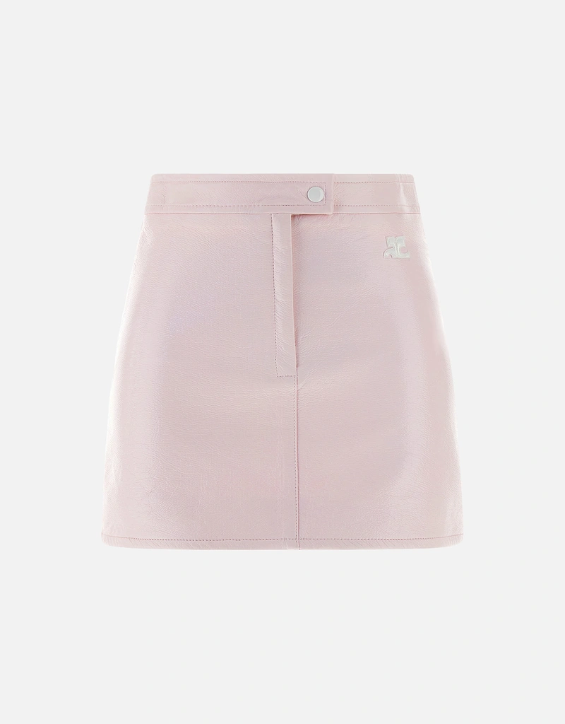 courrèges ピンク スカート 38サイズ Courreges ビニールシャイニーミニスカート (すべての新品) IFCHIC.COM