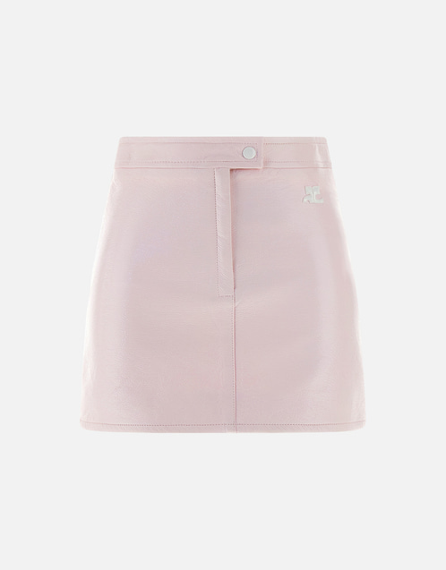 Courreges ビニールシャイニーミニスカート (すべての新品) IFCHIC.COM