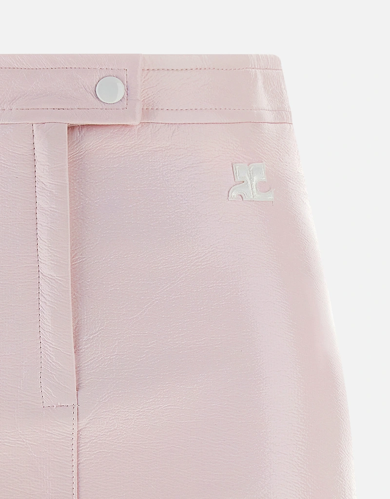 courrèges ピンク スカート 38サイズ Courreges ビニールシャイニーミニスカート (すべての新品) IFCHIC.COM