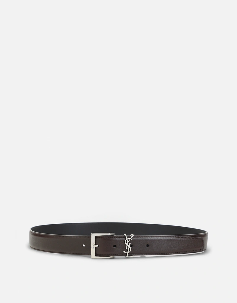 Saint Laurent メンズ カッサンドル ヴァディム スムースカーフレザー