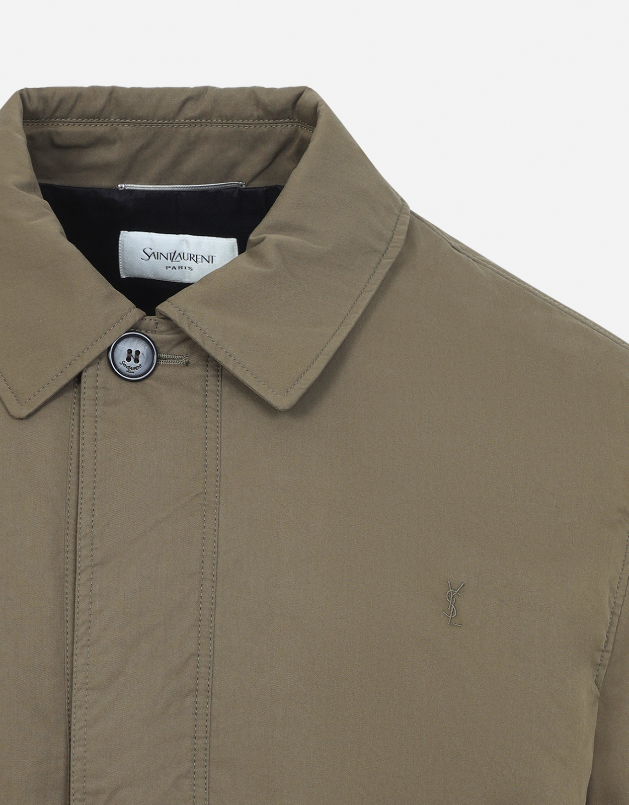Saint Laurent Men's Cassandre Cotton Serge Short Jacket (All New