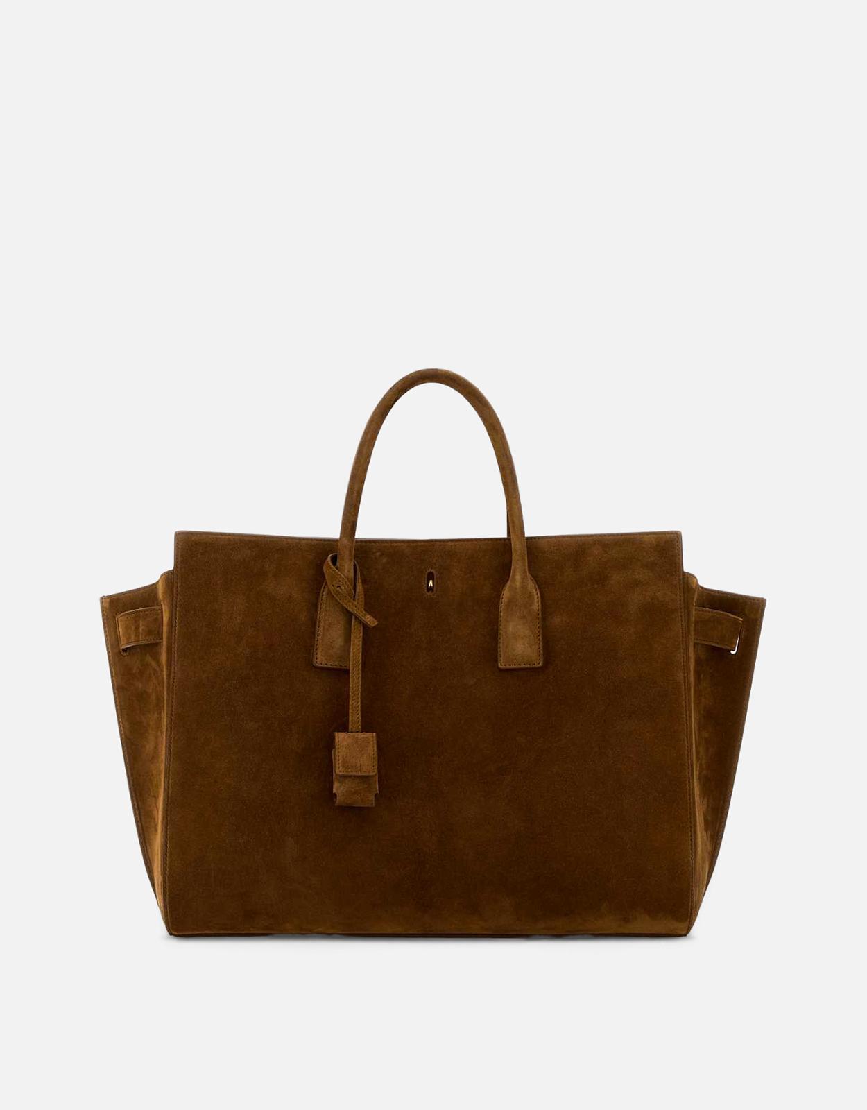 Saint Laurent スエード 大型 Sac De Jour ショッピングバッグ