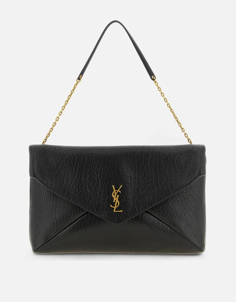 Saint Laurent Envelope ラージ ラムレザー クラッチバッグ () IFCHIC.COM