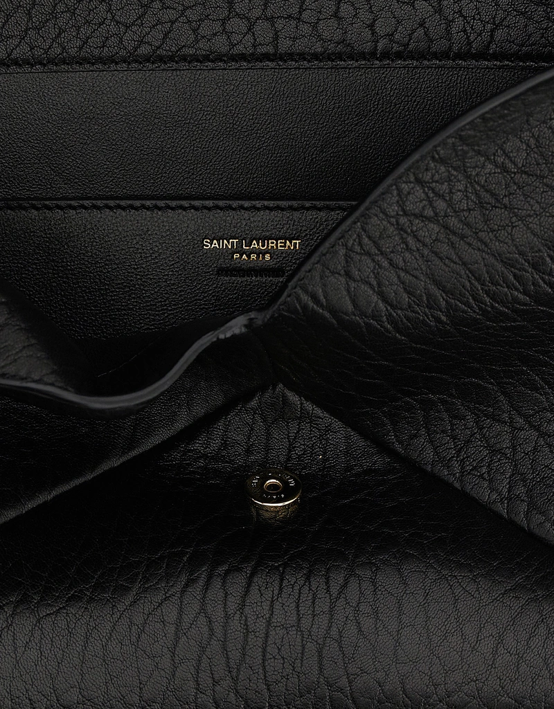 Saint Laurent Envelope ラージ ラムレザー クラッチバッグ () IFCHIC.COM