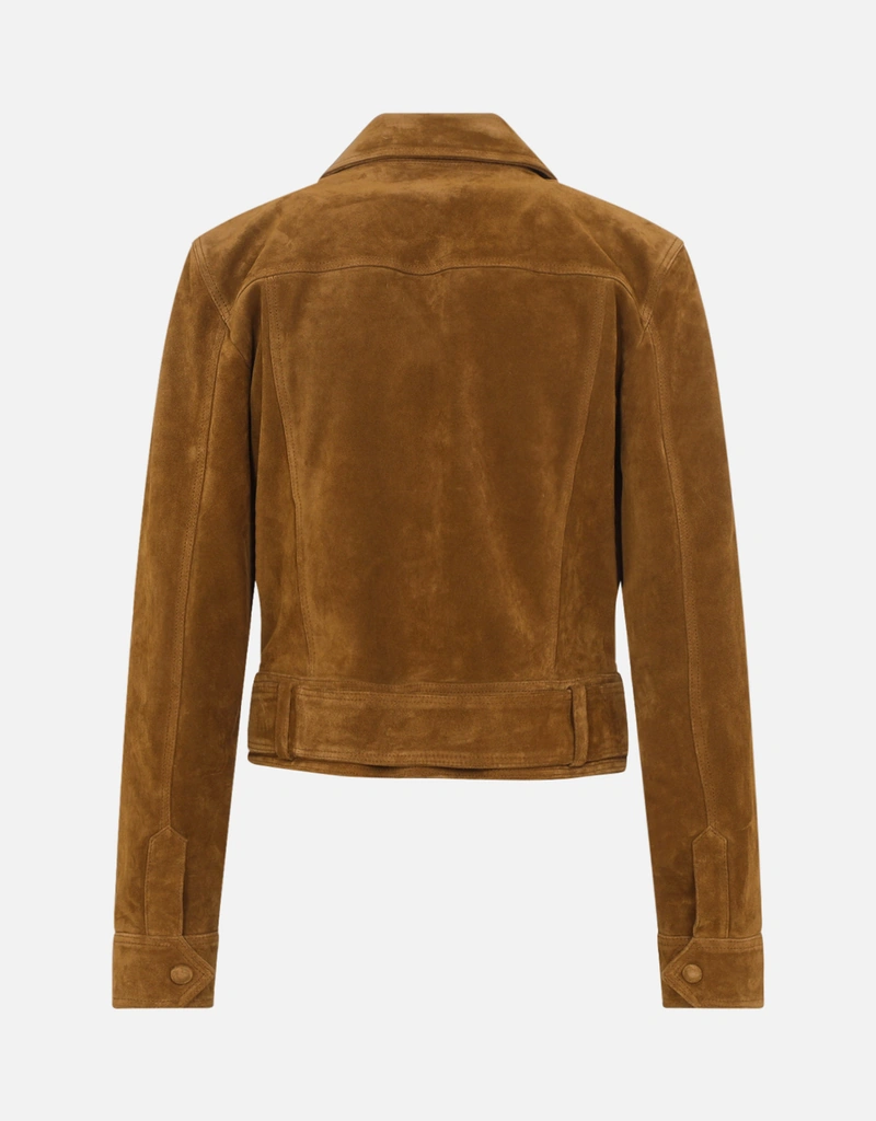 Saint Laurent スエードジャケット (すべての新品) IFCHIC.COM