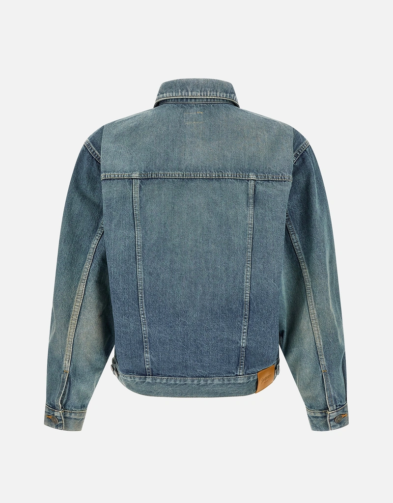 Saint Laurent メンズ Trucker コットン デニム ジャケット (すべての