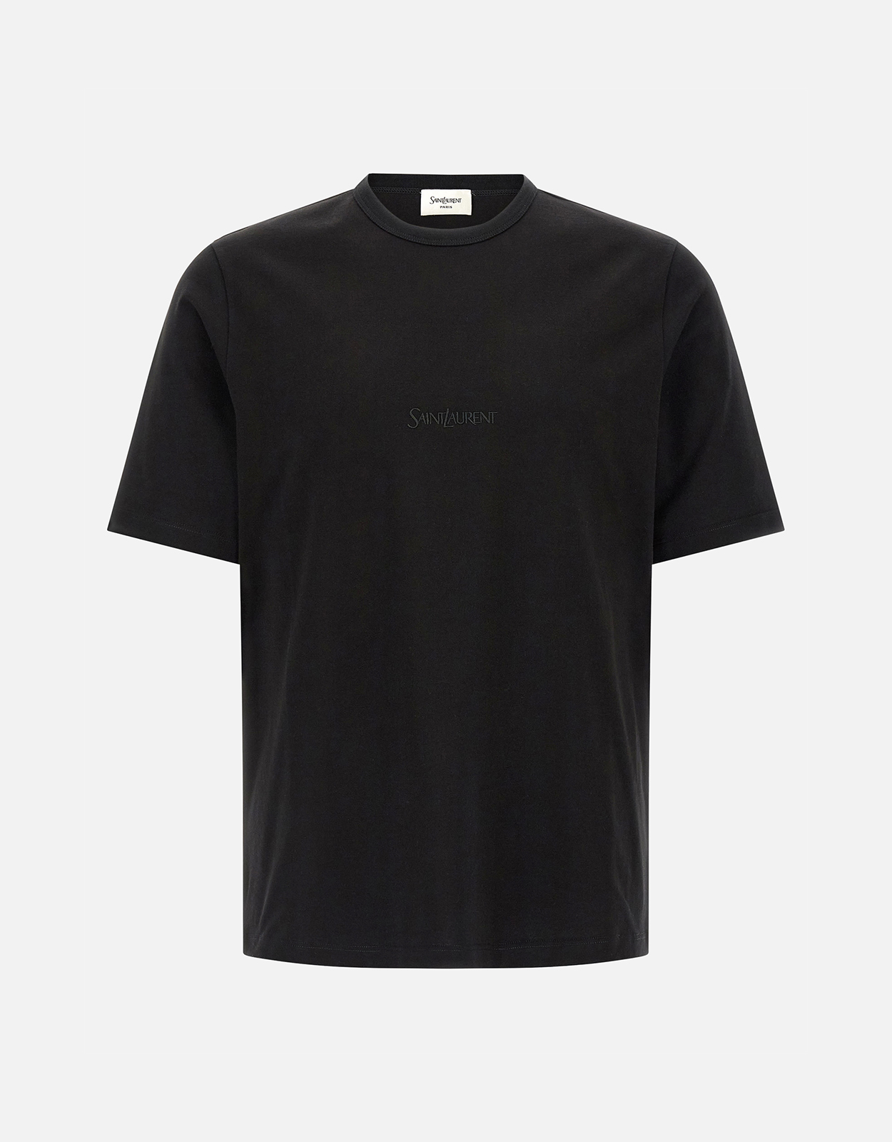 Saint Laurent メンズ コットン 刺繍 オーバーサイズ Tシャツ (すべて