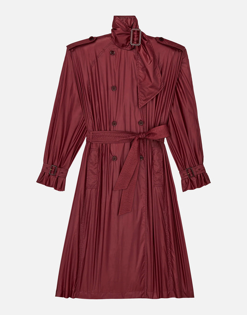 Saint Laurent Lavallière 撥水ナイロン トレンチコート (すべての新品