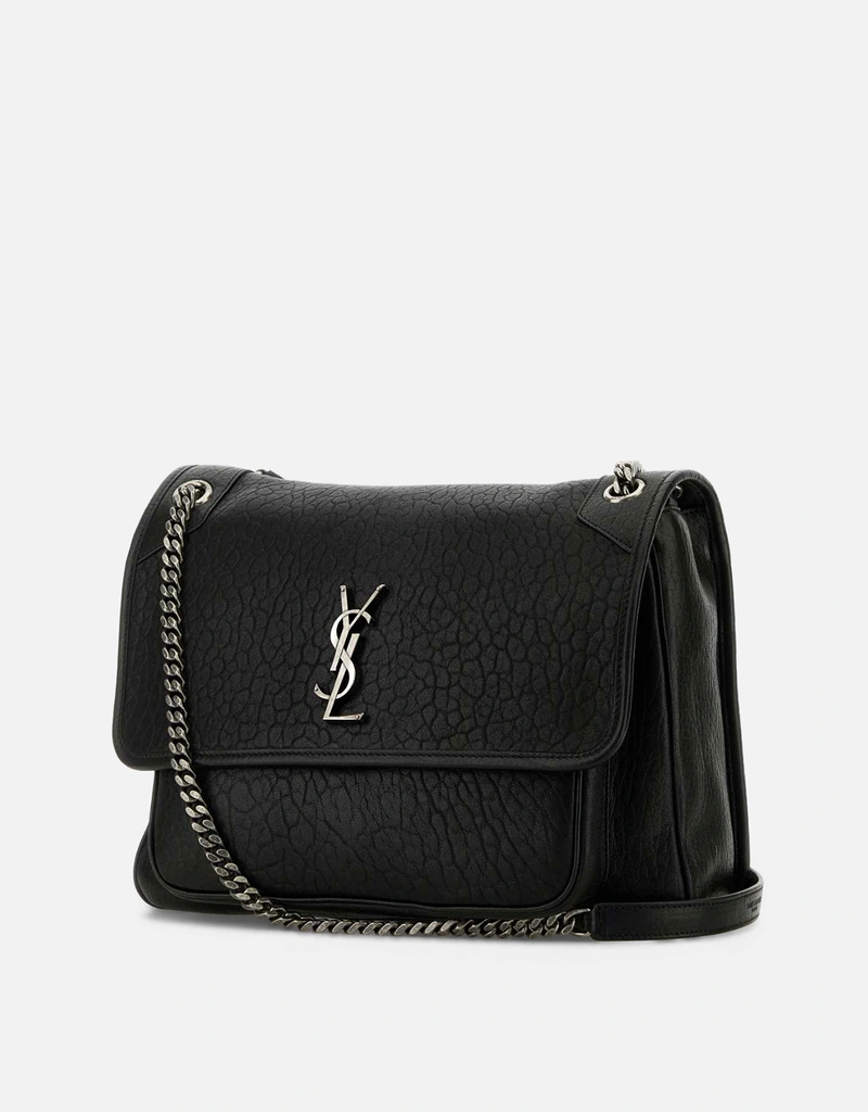 SAINT LAURENT PARIS エディ期　ドラムバッグ Saint Laurent グレインドラムスキン大バッグ () IFCHIC.COM