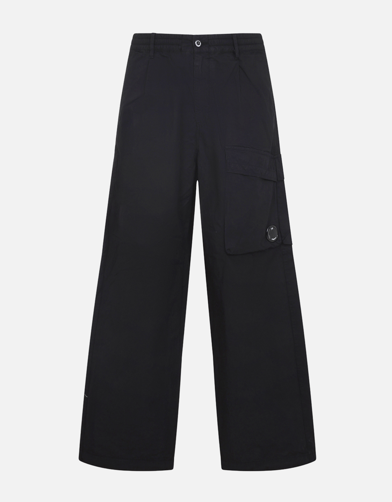 C.P. Company Men's Micro-Reps Boxy Cargo Lens Cotton Pants (Pants