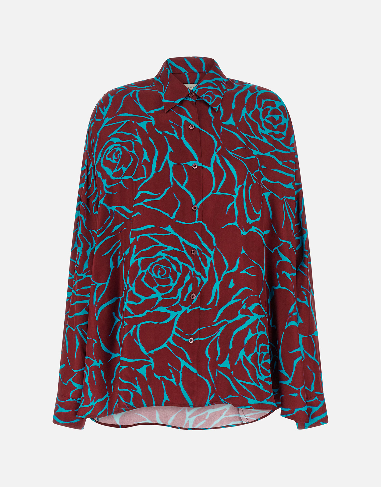 Dries Van Noten ビスコースフローラルパジャマシャツ Dries Van Noten Casia ビスコース フローラル プリント オーバー
