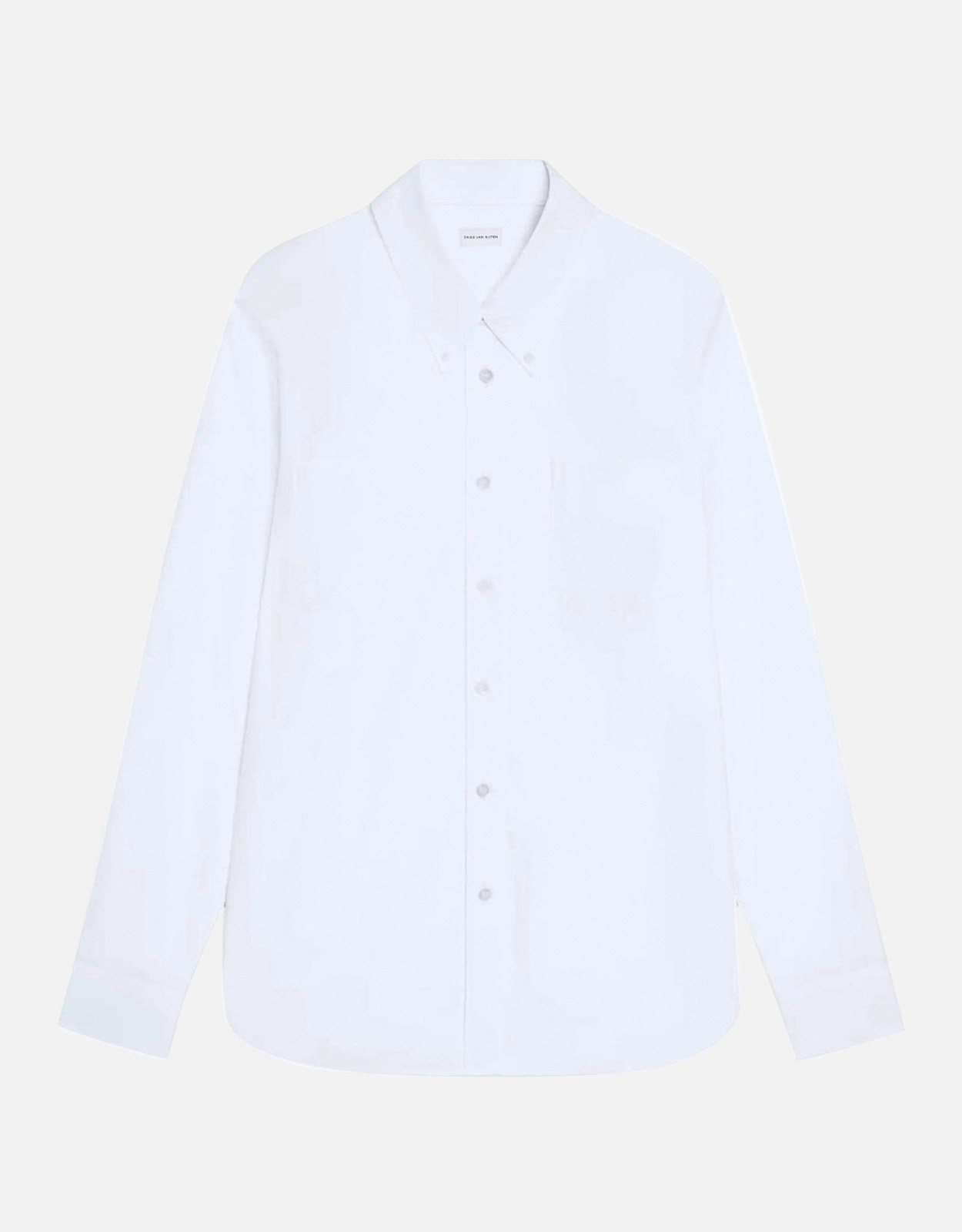 Dries Van Noten Loose Fit Classic Cotton Poplin Shirt - FR 36