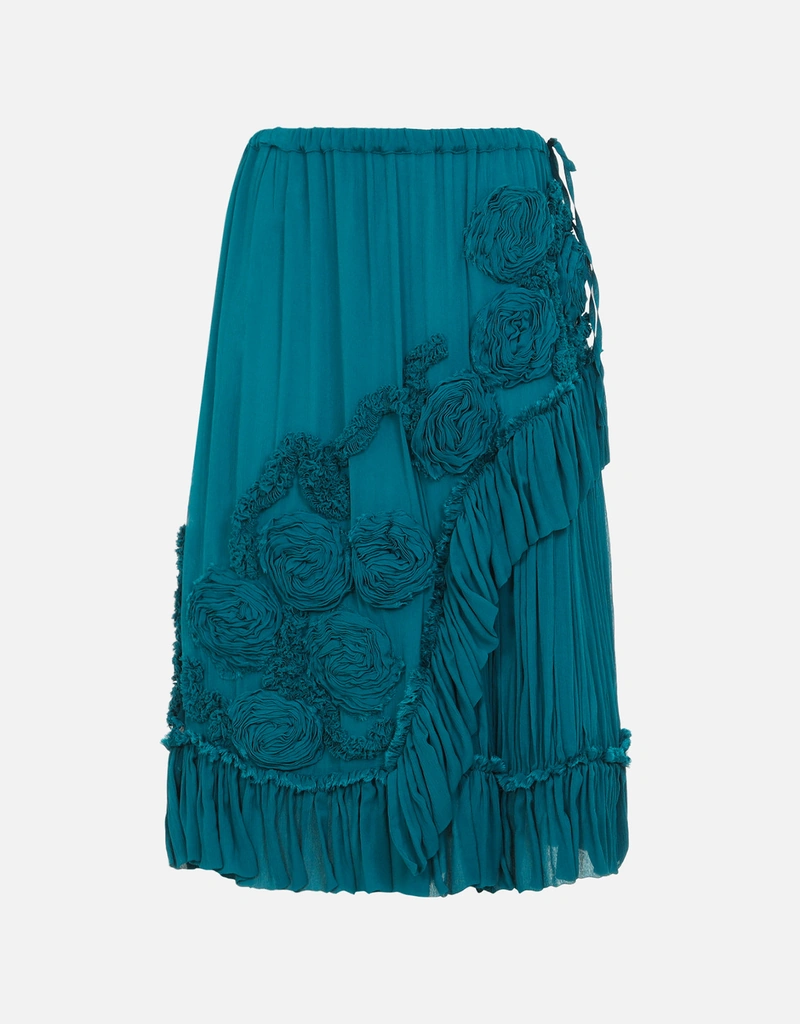 Dries Van Noten Sammy Bis ミディスカート (すべての新品) IFCHIC.COM