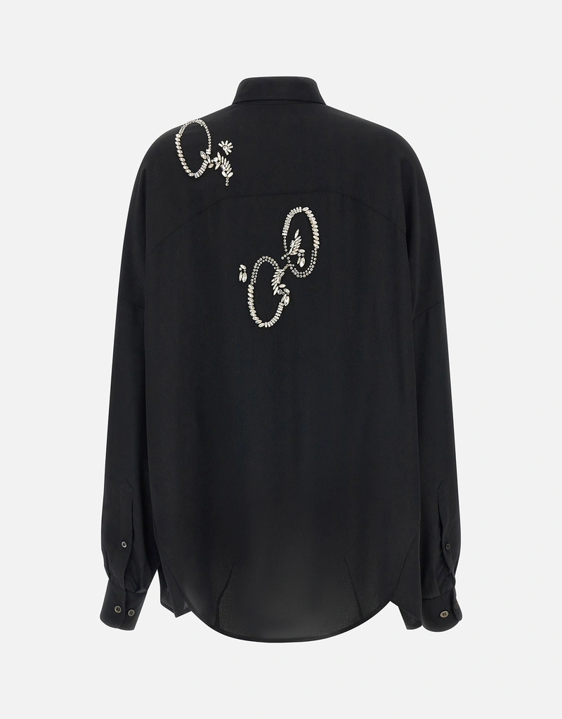 Dries Van Noten Casia Oversized Fit Shirt (All New In) IFCHIC.COM