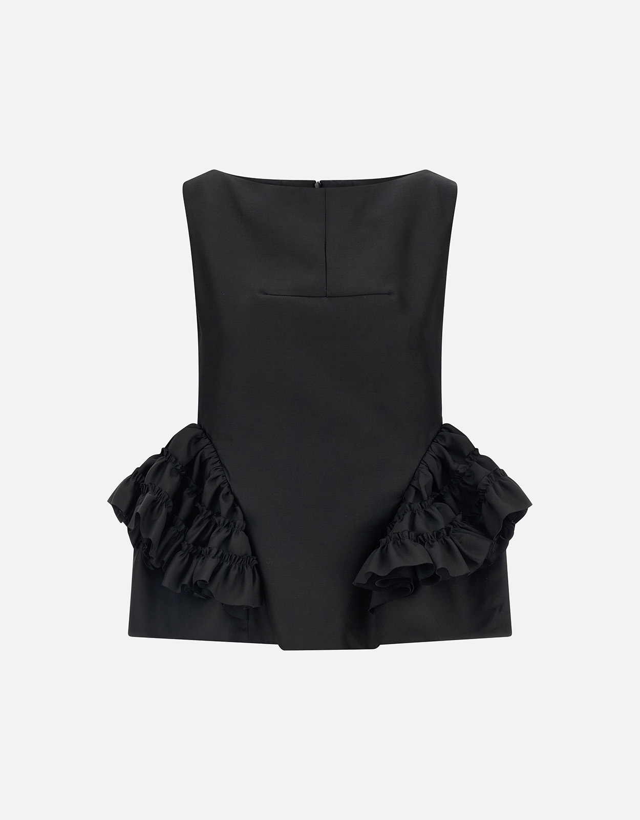 Dries Van Noten Casey ウールシルク混紡 トップ (すべての新品
