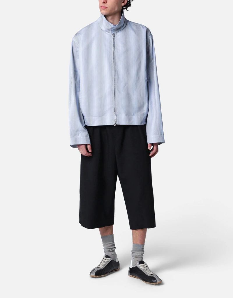 Dries Van Noten テクスチャーストライプ ジップ ジャケット (すべての