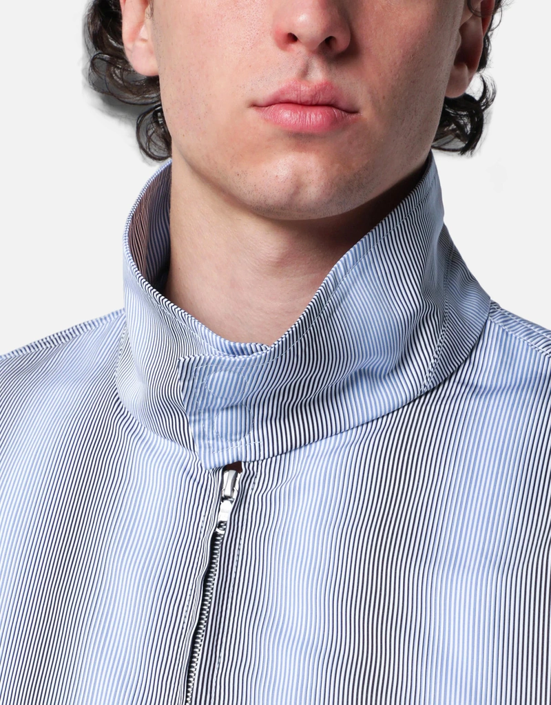 Dries Van Noten テクスチャーストライプ ジップ ジャケット (すべての Dries Van Noten テクスチャーストライプ ジップ ジャケット (すべての