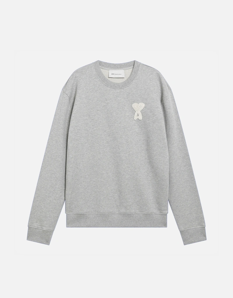 AMI Paris Ami De Coeur コットン スウェットシャツ (トップス) IFCHIC.COM