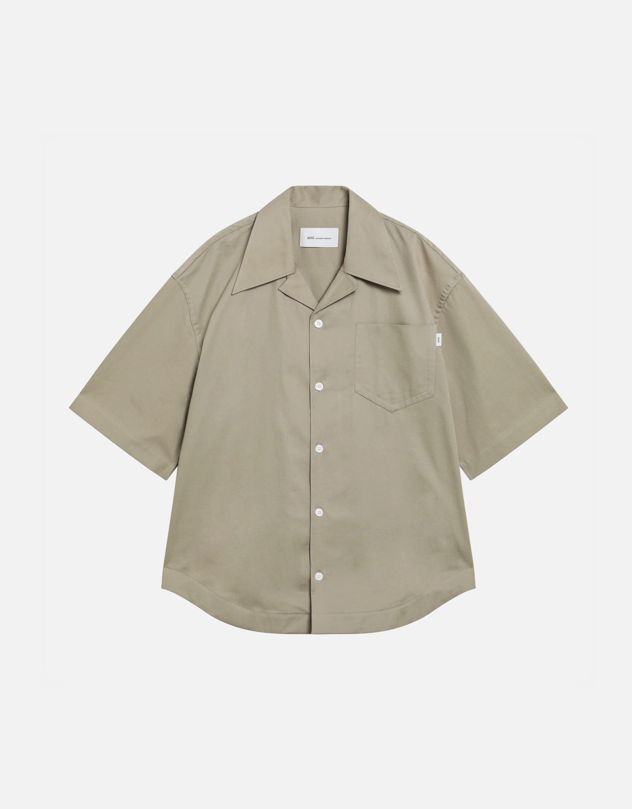 AMI Paris AMI Paris Men's Cotton Bowling Shirt - S　AMI Paris メンズ コットン ボウリングシャツ - S