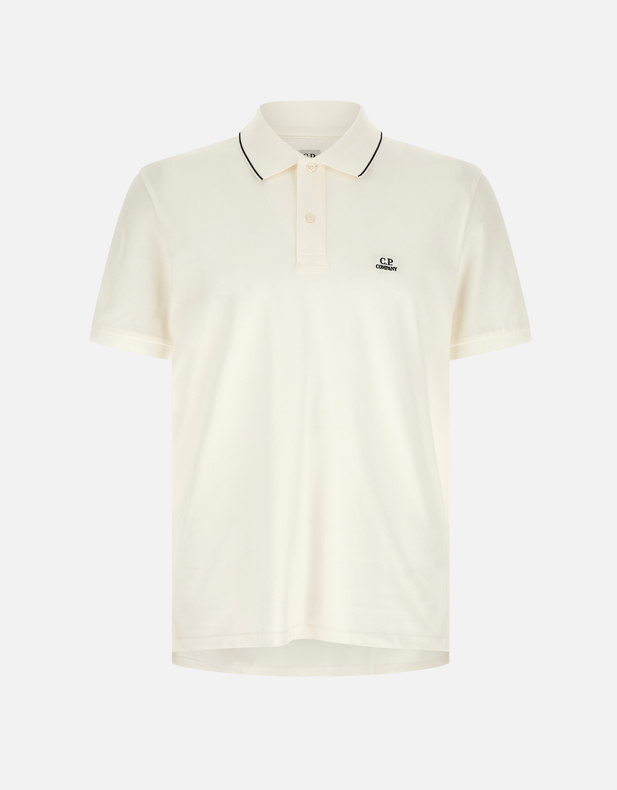 C.P. Company Men's Stretch Piquet Short Sleeve Logo Polo (All New