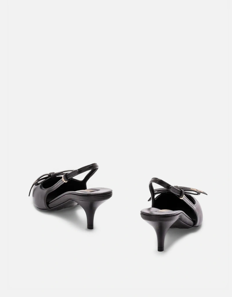 Miu Miu ボウラムスキンスリングバックパンプス (すべての新品) IFCHIC.COM